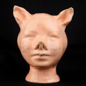 Chanchito, alcancía, 20 x 15 x 20 cm, 2024, serie Coleccionable, N °, 27