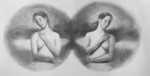 Las Venus Grafito sobre papel