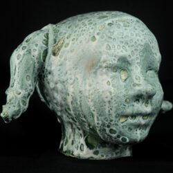 Reptilia, Cerámica esmaltada, 17 x 25 x 16 cm, 2024,Coleccionable, N° 2_