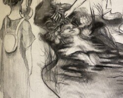 Museo vidal Corrientes, expo, la leyenda de la niña carbonilla, josefina madariaga